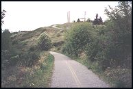 hill on bike path (36 kb)