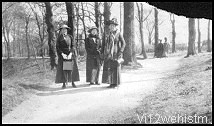 3 on a walk 
at Buxton in 1914  -  67 kb